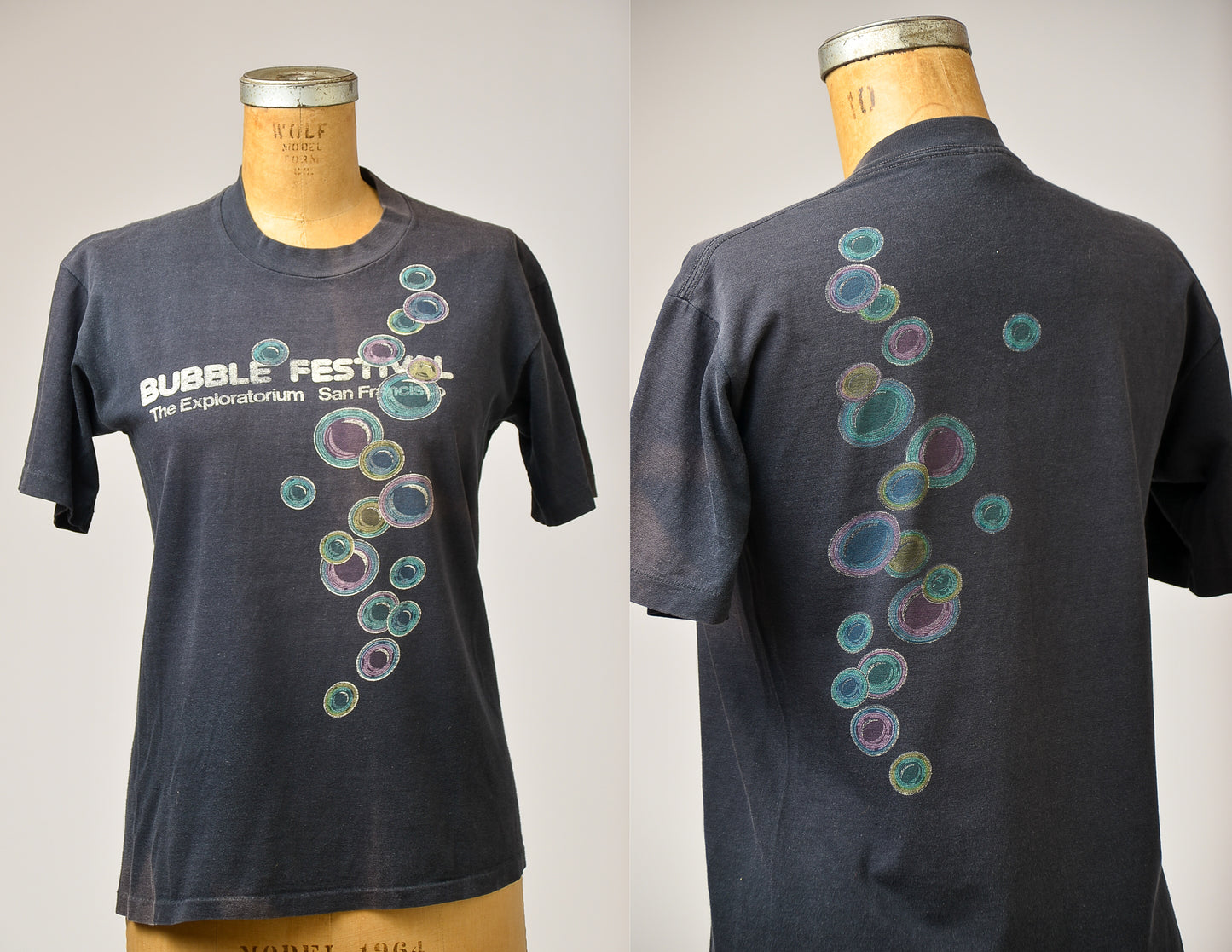 1980s Bubble Festival San Fransisco Novelty T Shirt