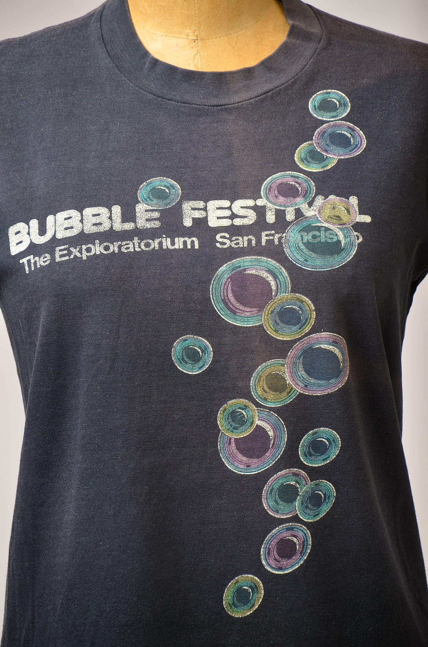 1980s Bubble Festival San Fransisco Novelty T Shirt