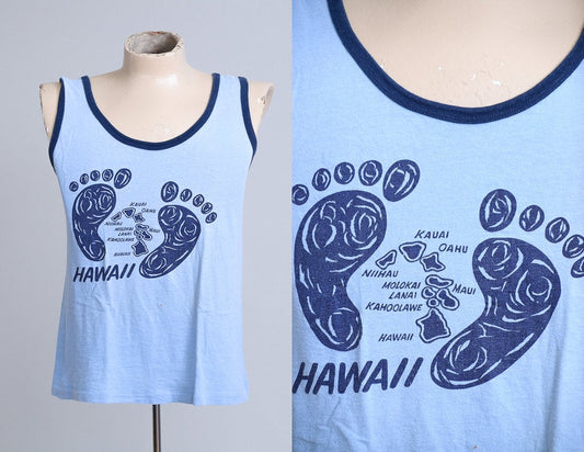 1970s Hawaiian Footprints Surf Tank