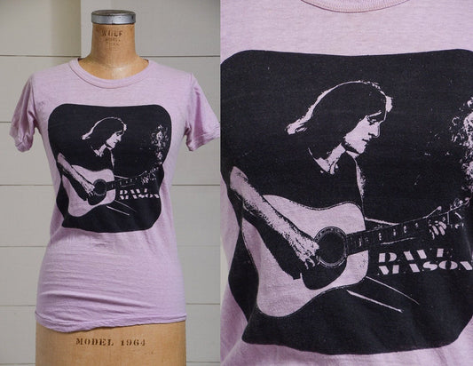 70s Dave Mason Singer Songwriter  Folk Artist Cotton T Shirt