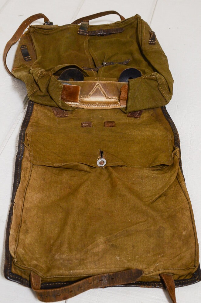 WWll German Army Pony Fur Rucksack Backpack