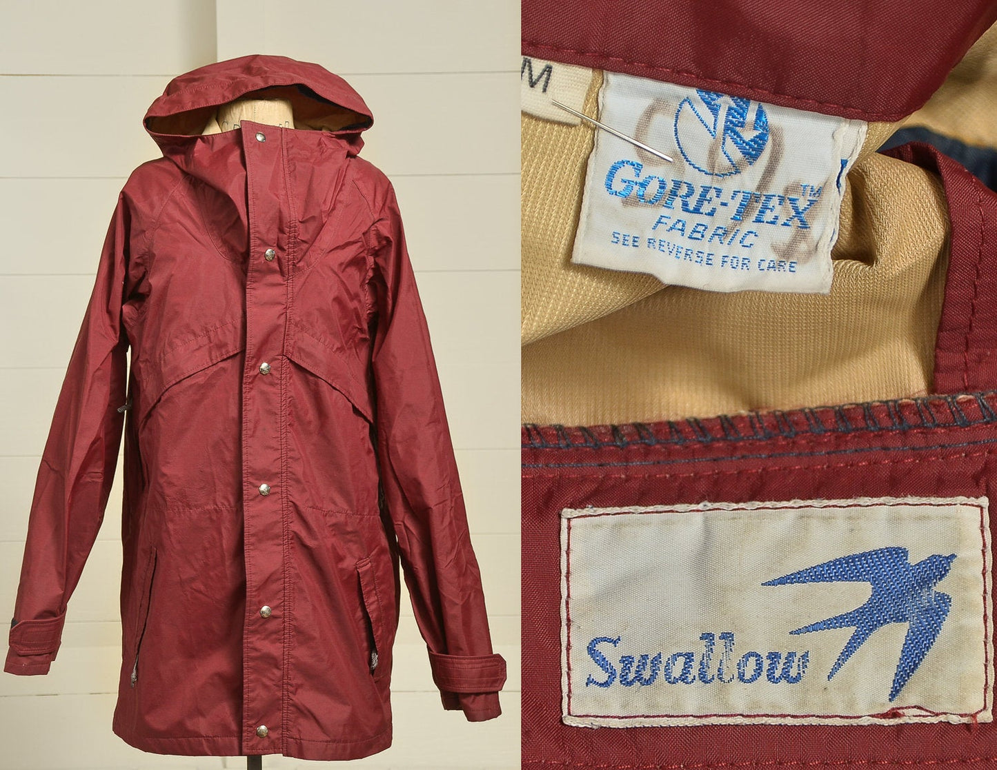 1980s Hooded Parka Goretex Mountaineer Field Coat