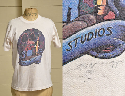 1985 *Autographed* Stanley Mouse Studios Cotton T Shirt