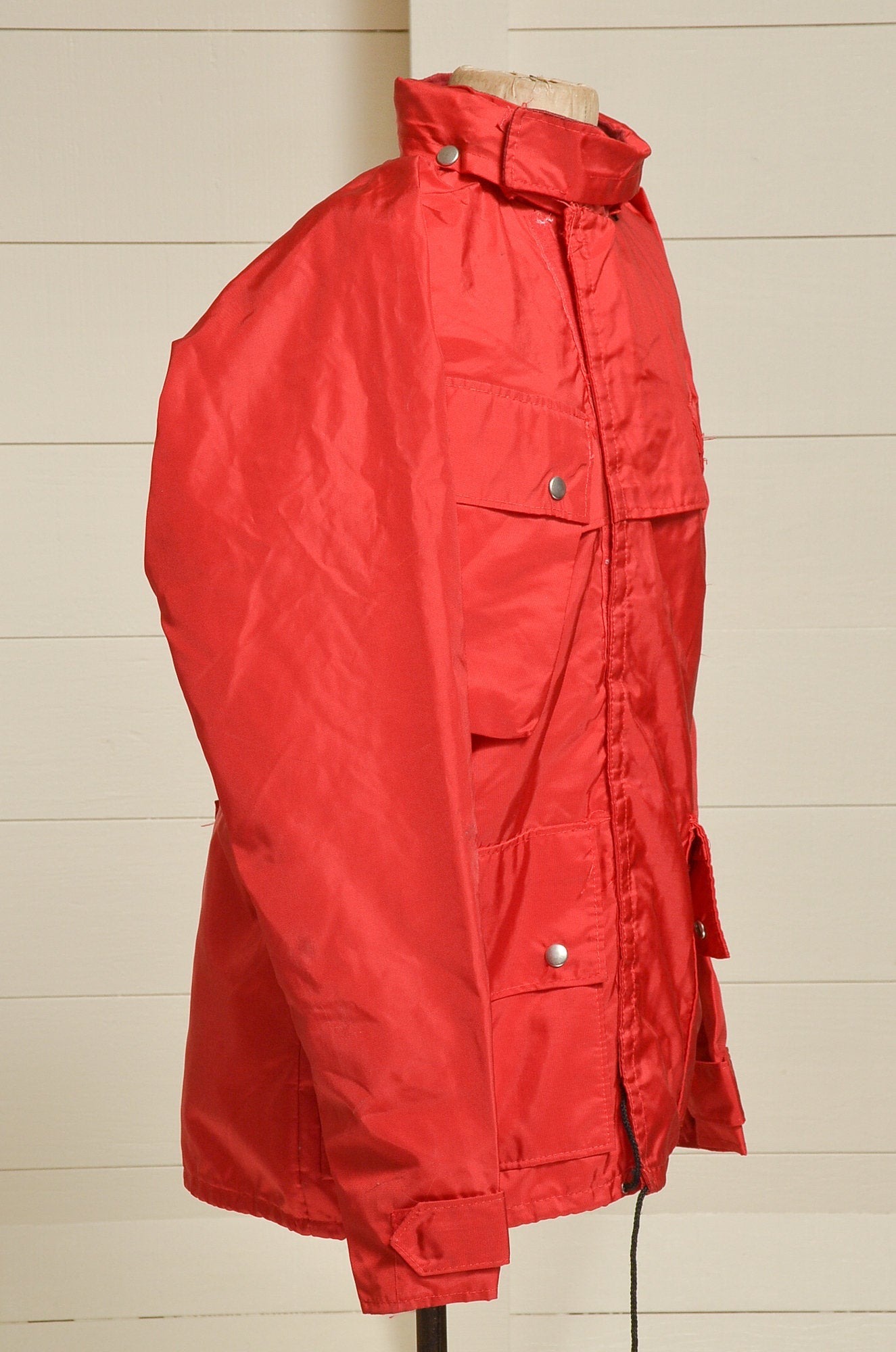 1970s Griffs Motocross Racing Jacket Red Moto Jacket