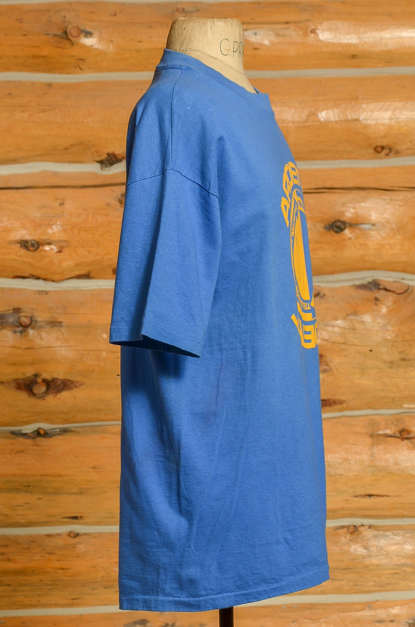 90s Ardent Records Label Blue Cotton T Shirt