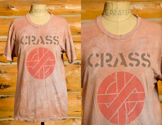 1980s Crass Christ The Album Punk T Shirt