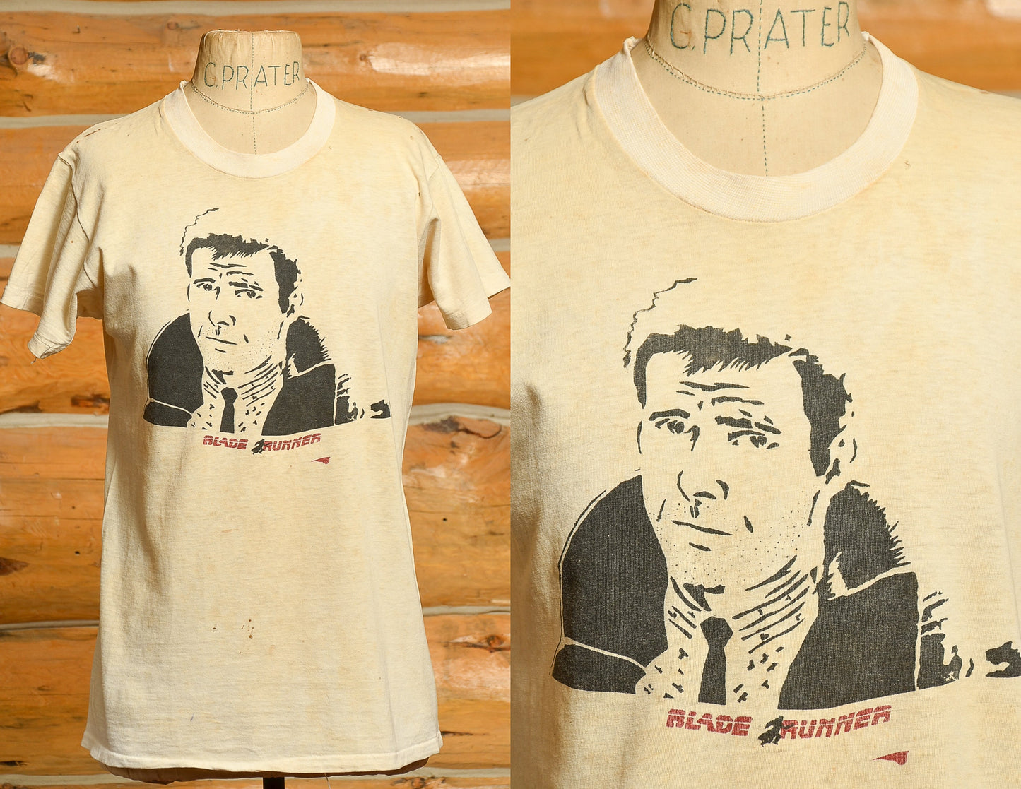 1980s Blade Runner Harrison Ford Ridley Scott T Shirt