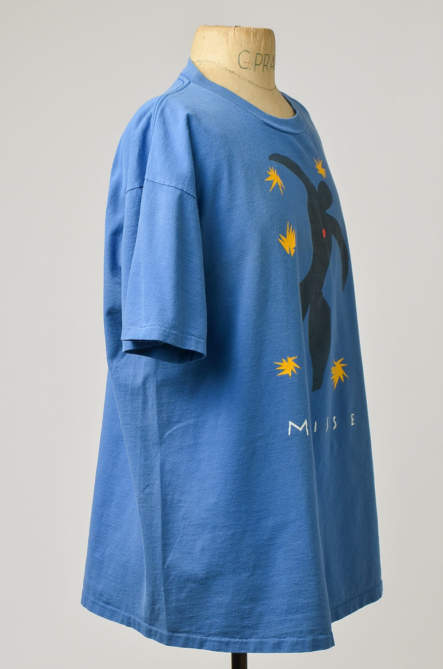 1992 Matisse Jazz Icarus T Shirt Blue Cotton Artist T Shirt