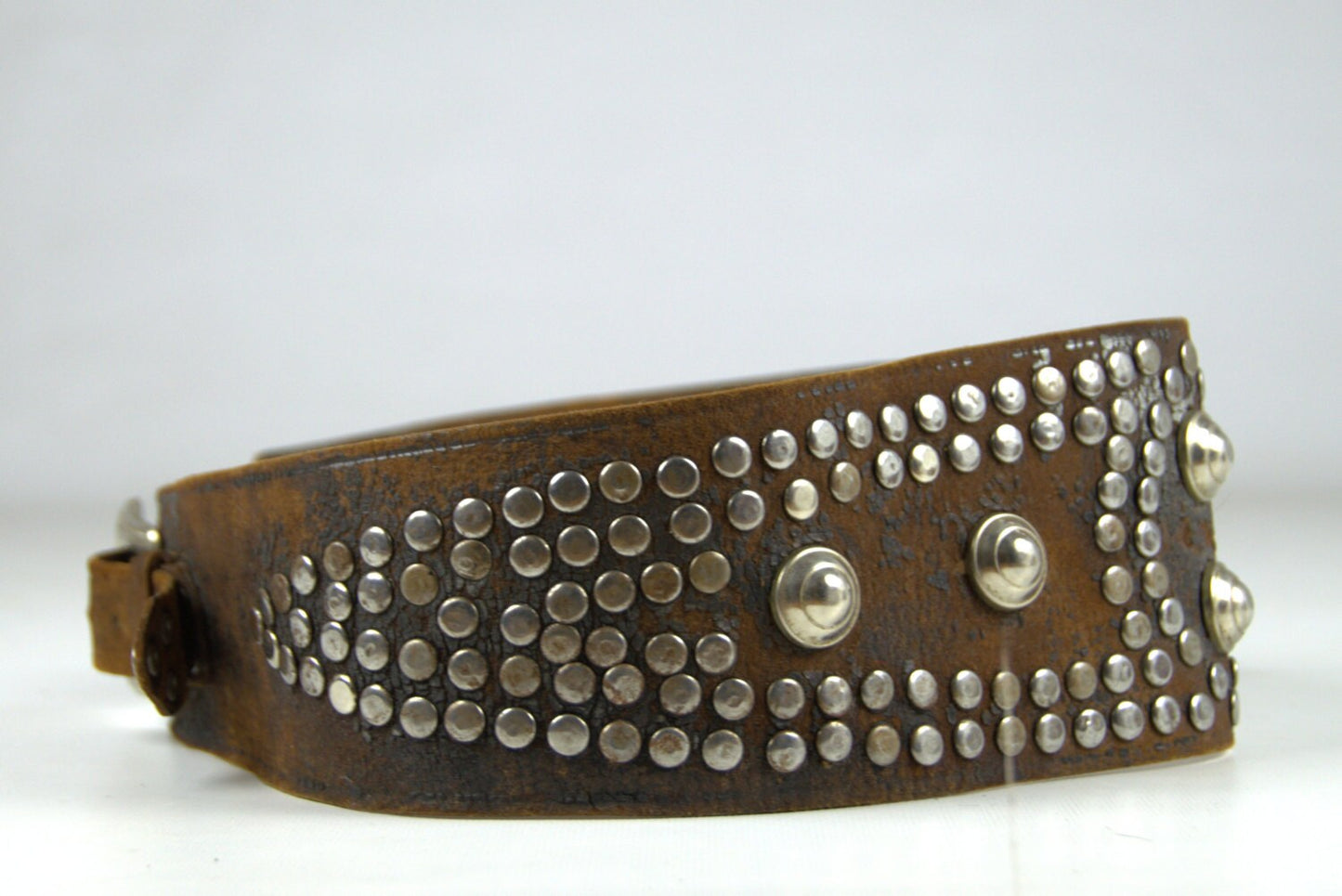 1940s Studded Motorcycle Kidney Belt Biker