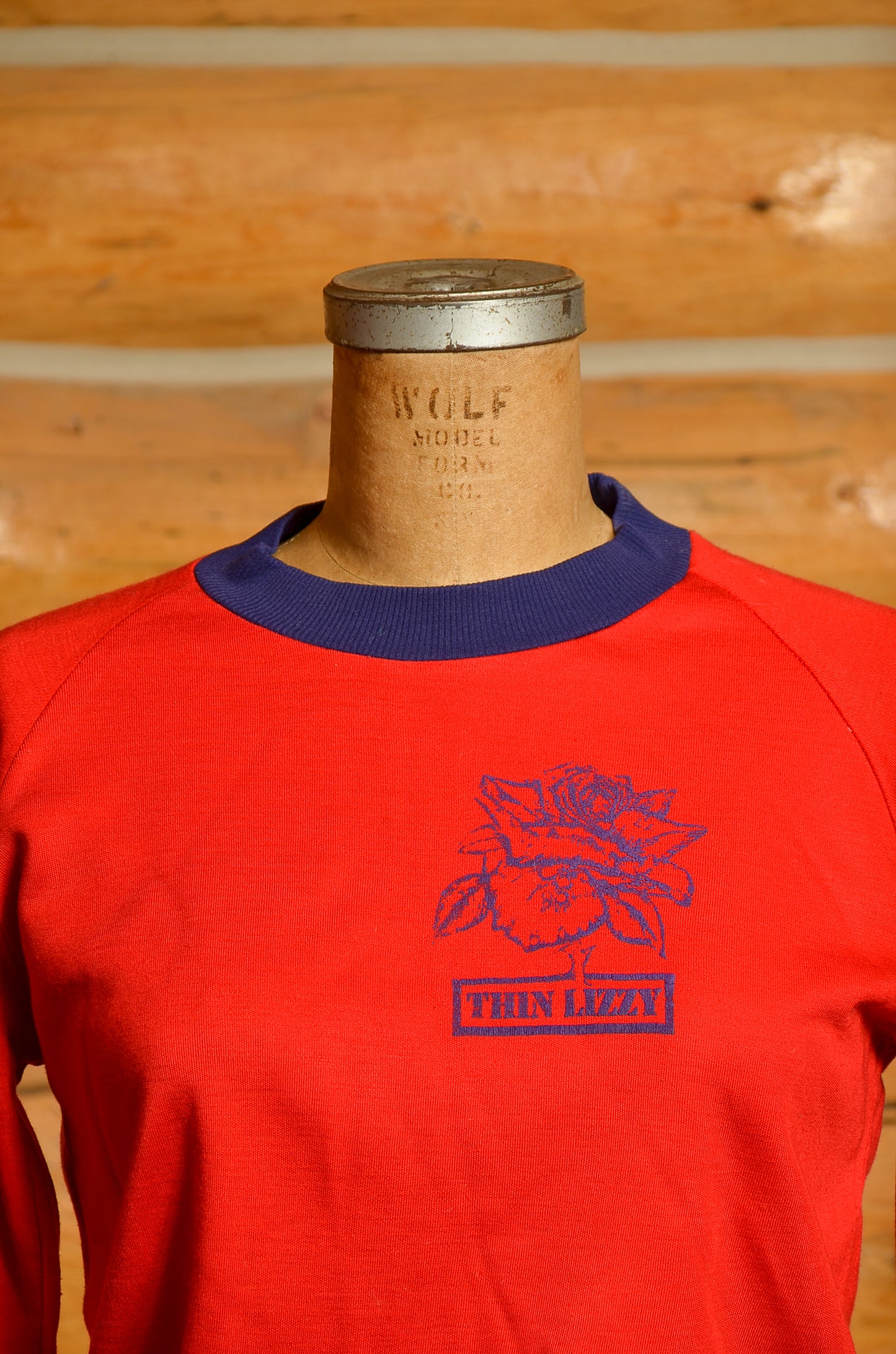 1979 Thin Lizzy British Tour Red Knit Sweatshirt