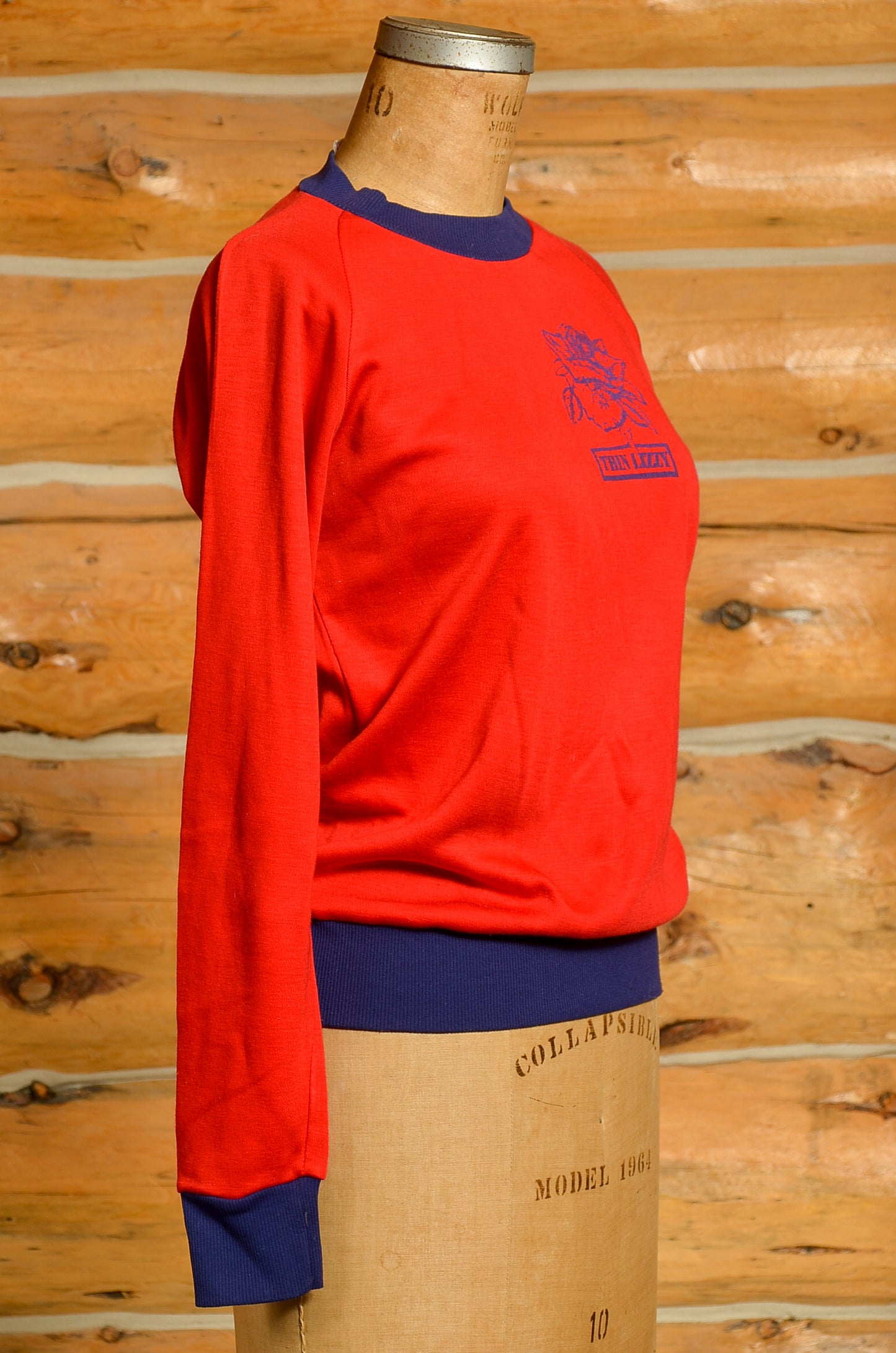 1979 Thin Lizzy British Tour Red Knit Sweatshirt