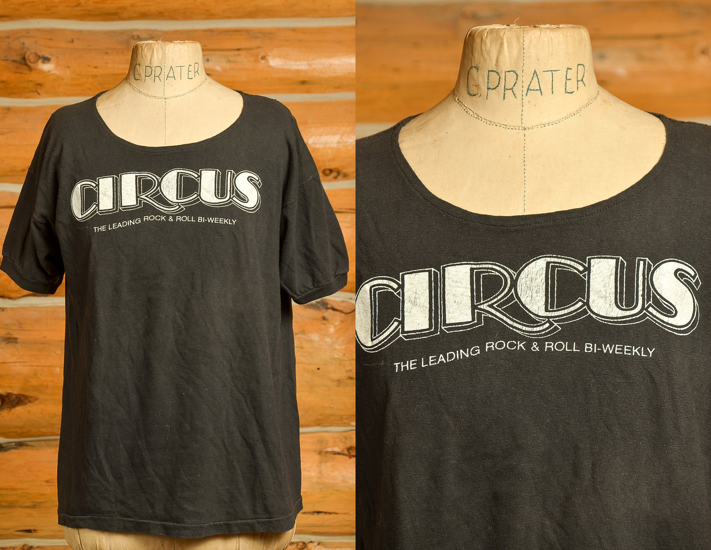 1970s Circus Magazine Rock n Roll Bi-Weekly T Shirt