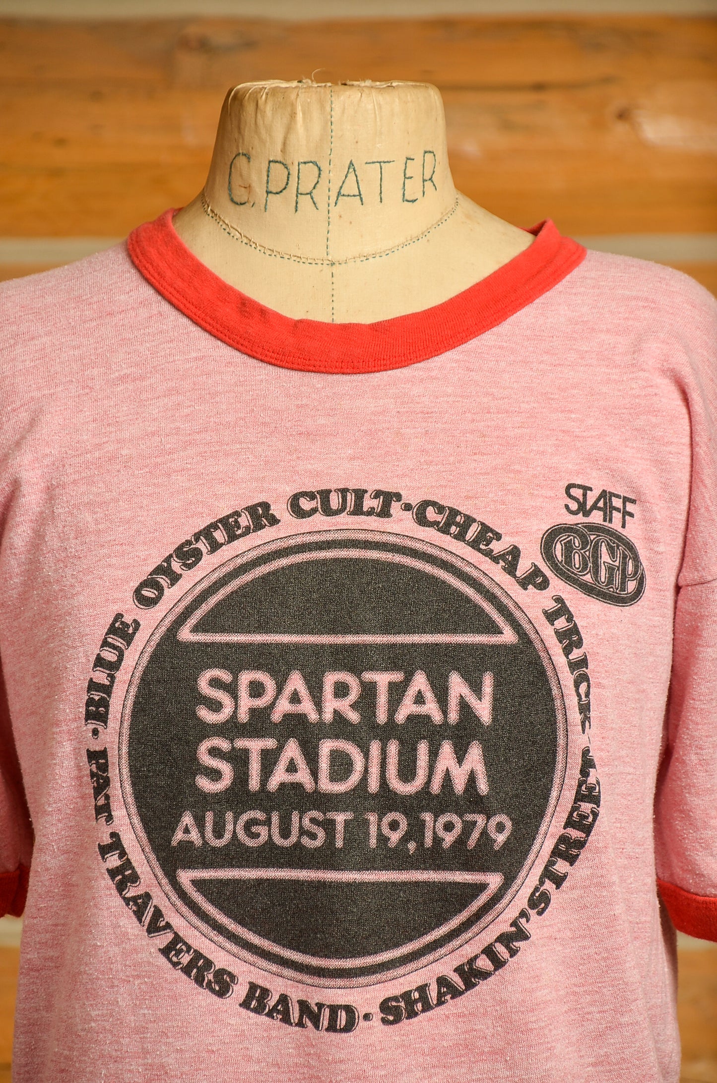 1979 Blue Oyster Cult / Cheap Trick Bill Graham Staff Classic Rock Tee