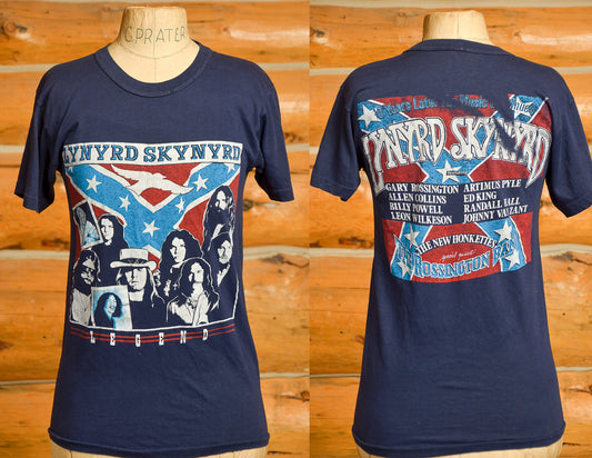 1980s Lynyrd Skynyrd Legend Album Front and Back Print Rock T Shirt