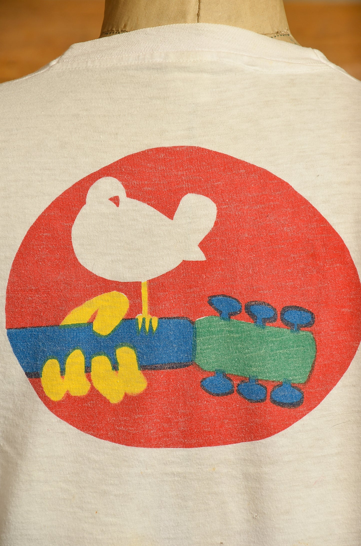 1960s Woodstock Test Print T Shirt Arnold Skolnick Hippie T Shirt