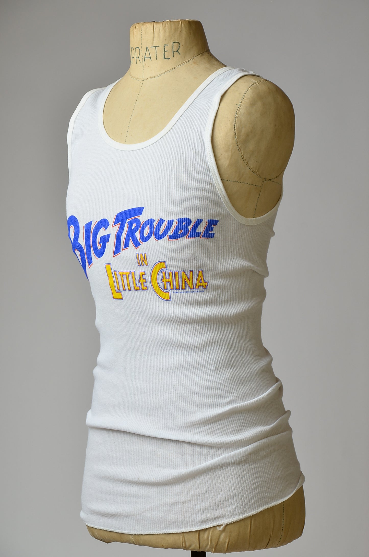 1986 Big Trouble in Little China John Carpenter Movie Promo Tank Top