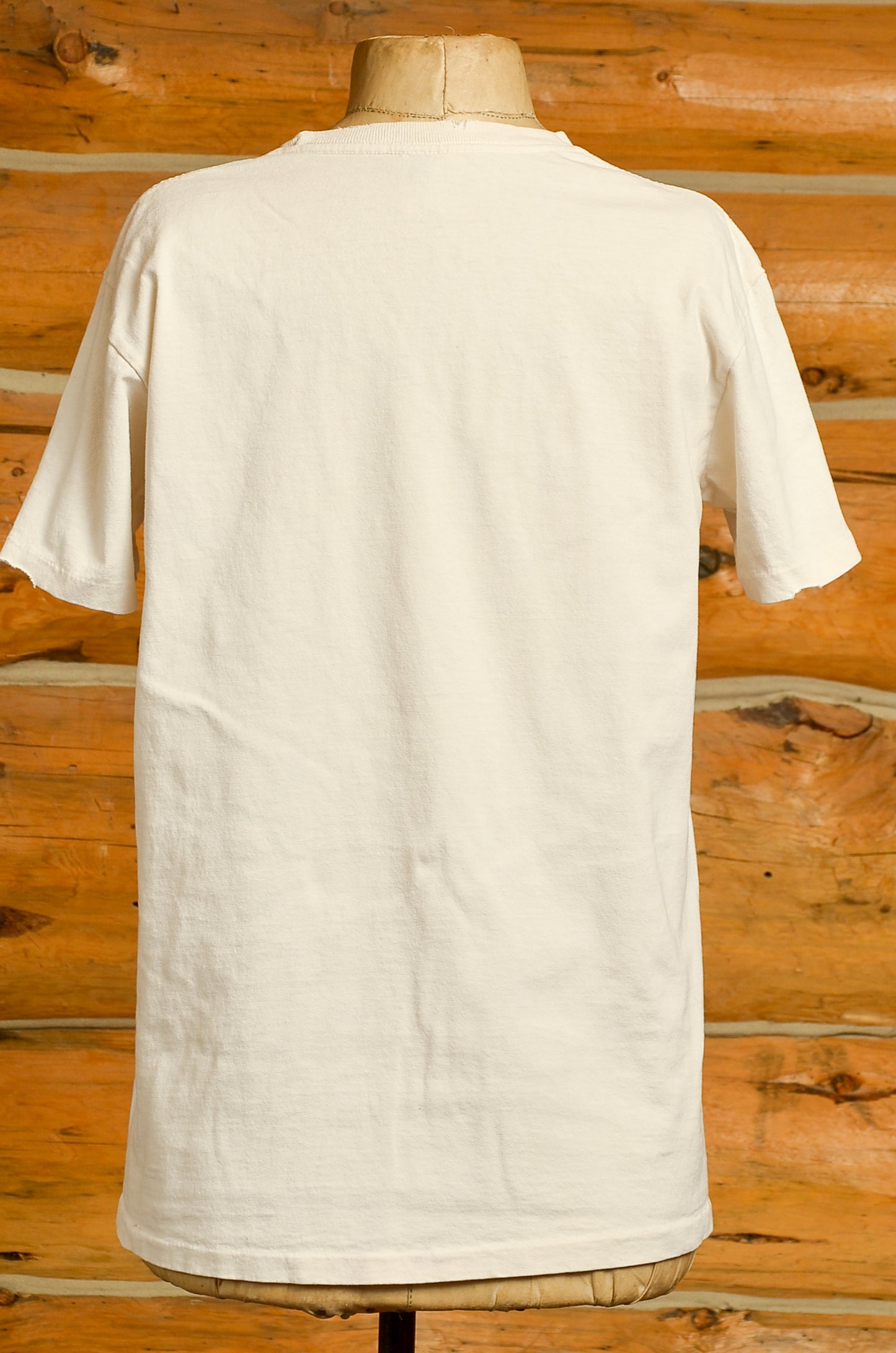 1970s Sly and the Family Stone White Cotton Pocket T Shirt