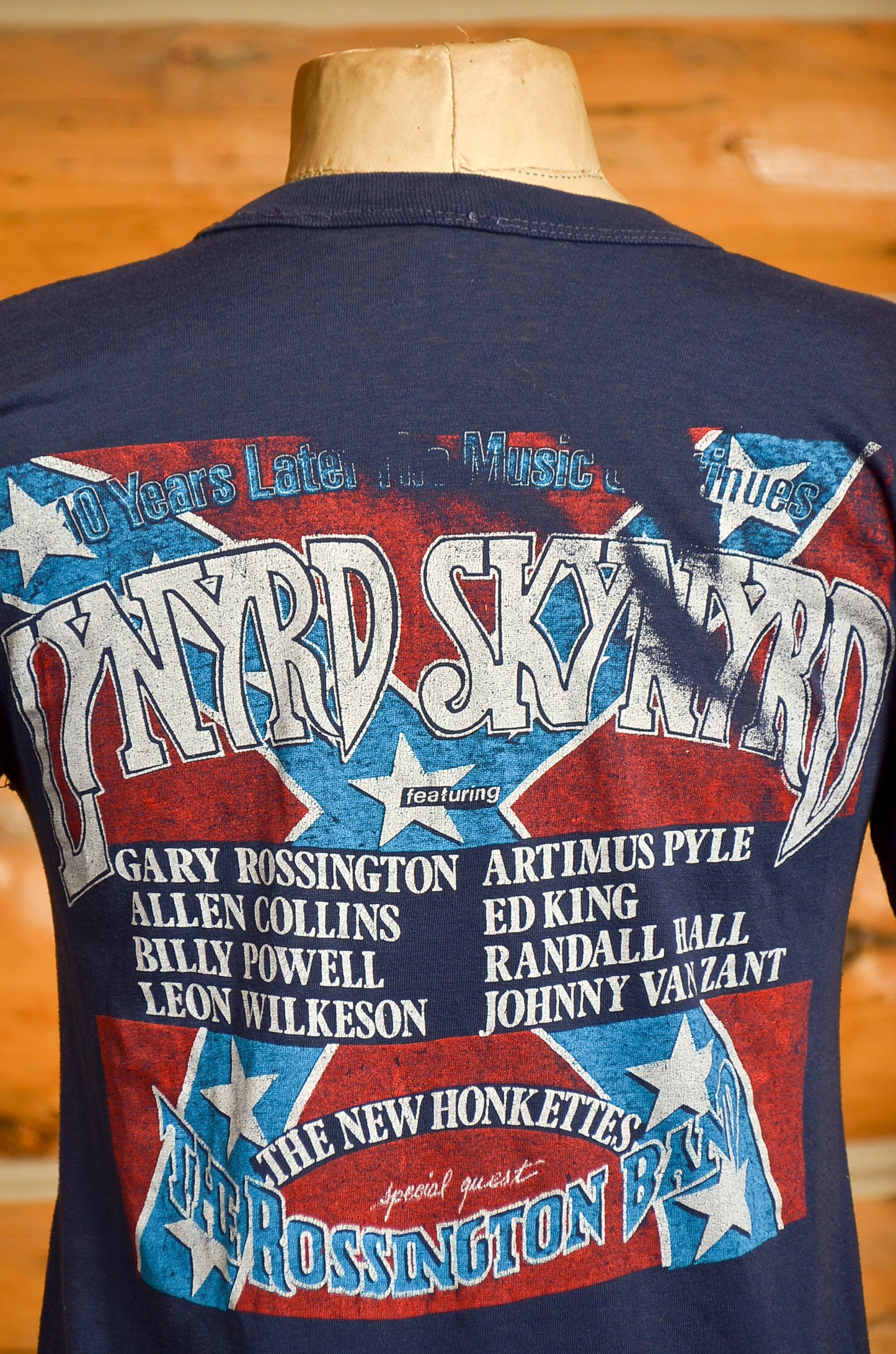 1980s Lynyrd Skynyrd Legend Album Front and Back Print Rock T Shirt