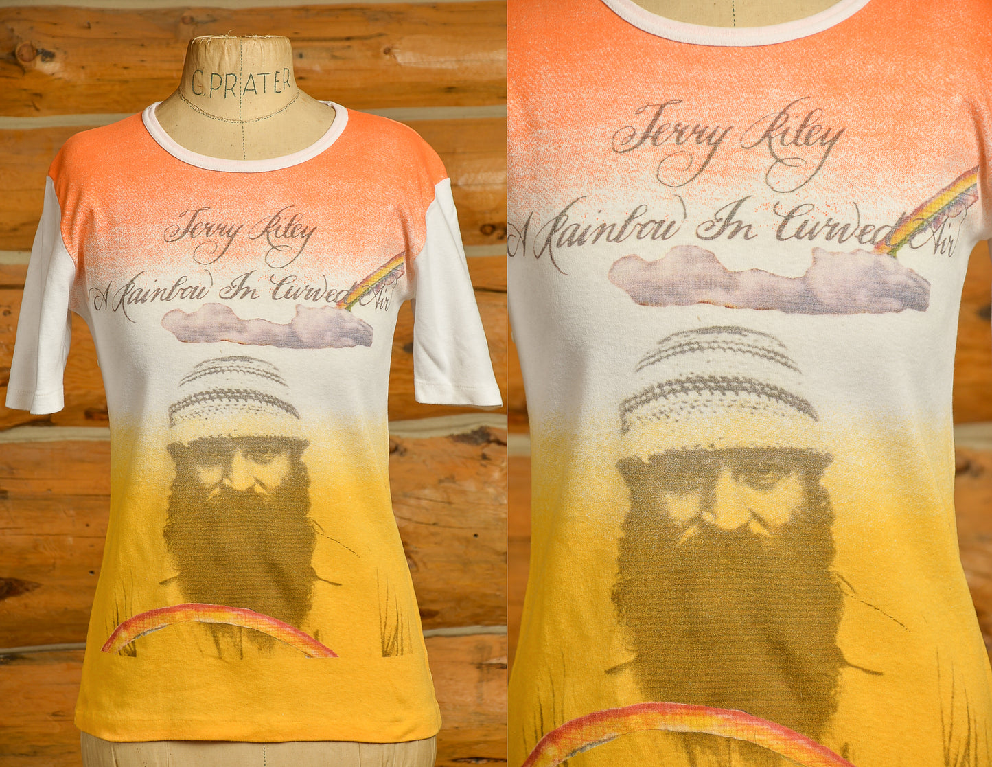 Terry Riley T Shirt A Rainbow in Curved Air Tee