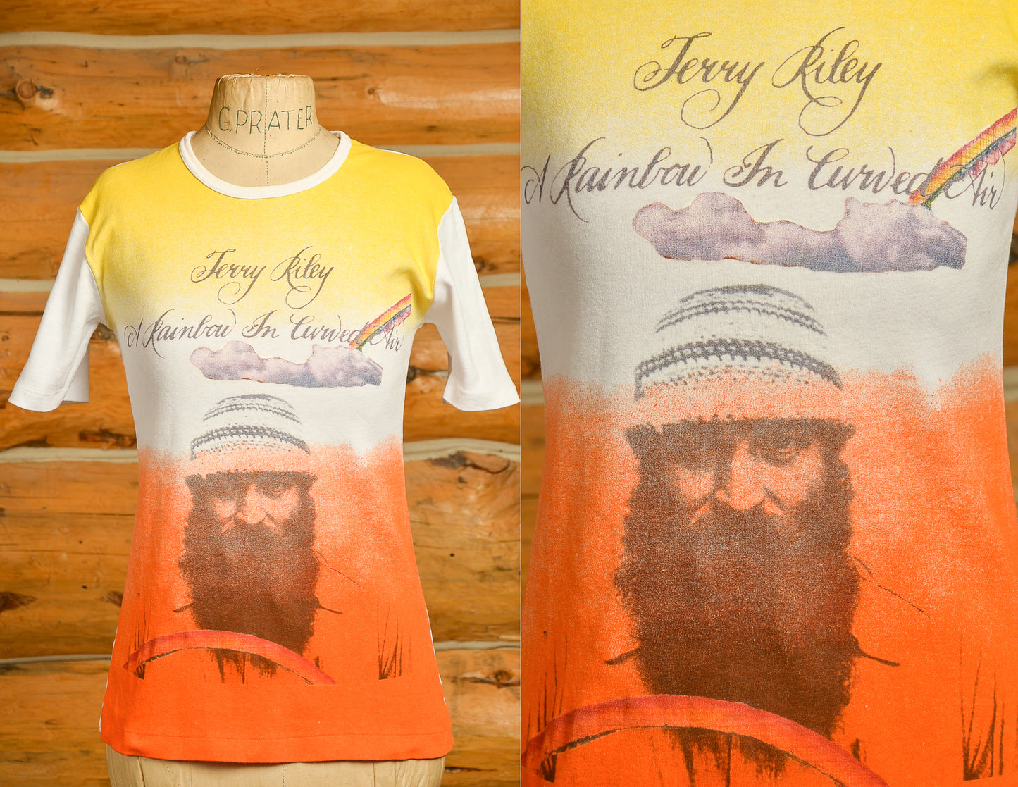 Terry Riley T Shirt A Rainbow in Curved Air Tee