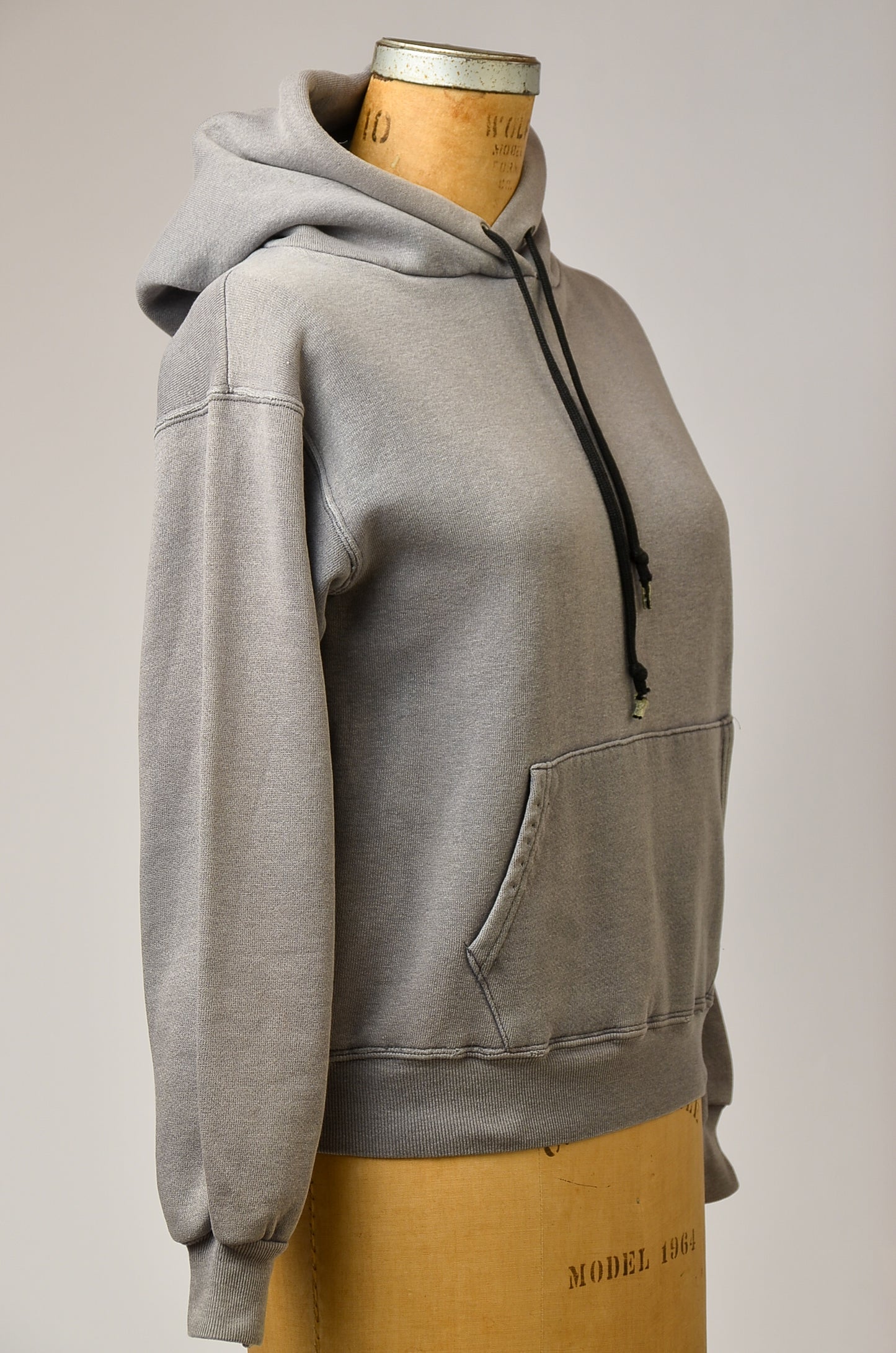 Vintage Sun Faded Grey Hoodie Sweatshirt