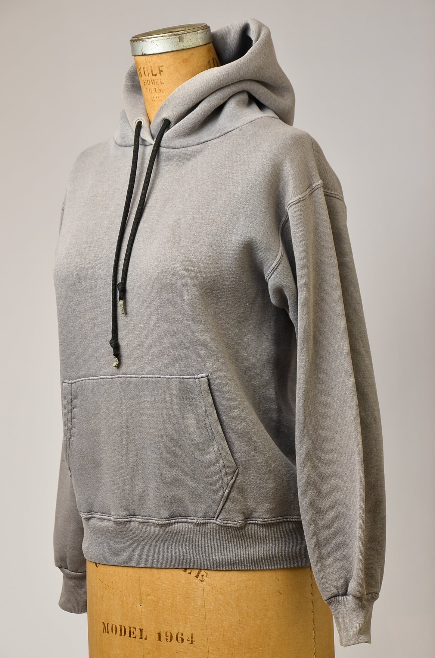 Vintage Sun Faded Grey Hoodie Sweatshirt