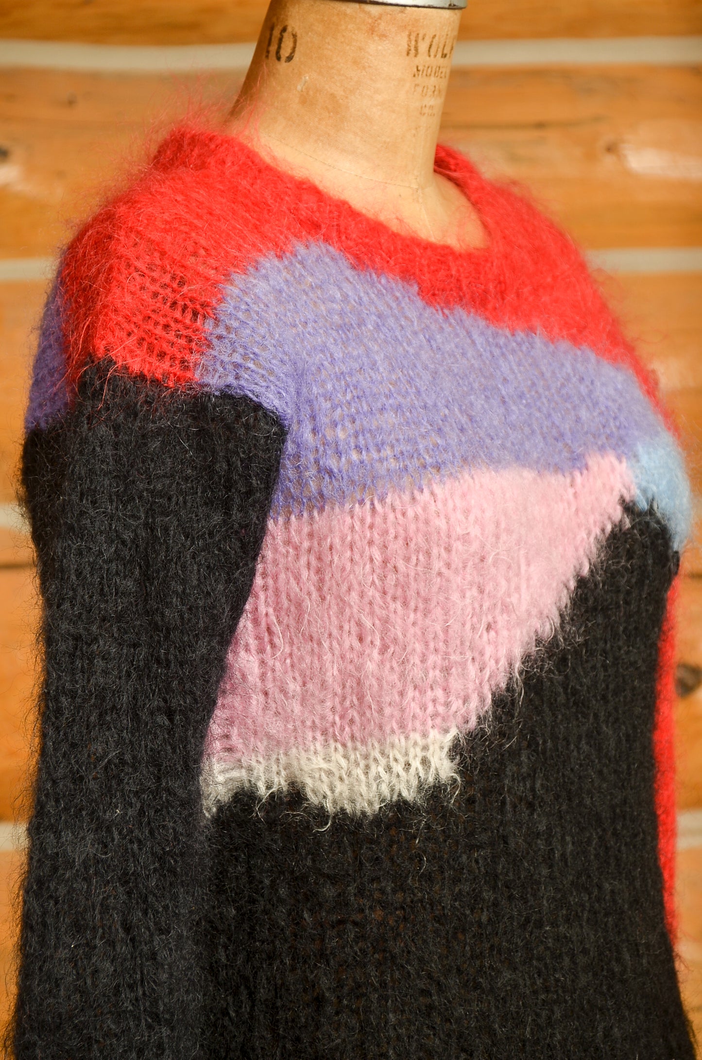 1970s Seditionaries Punk Mohair Sweater Sex Original Fuzzy Sweater