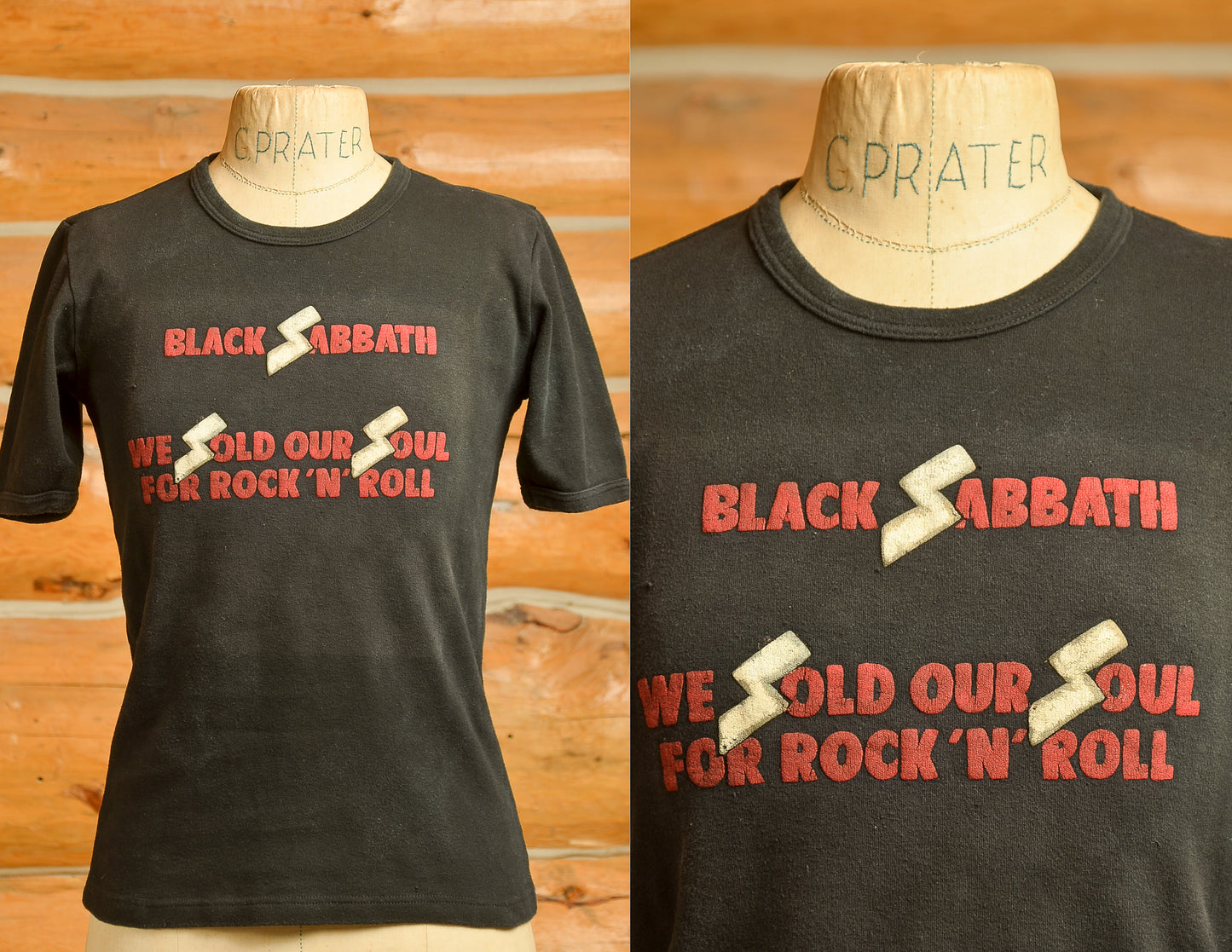 1976 Black Sabbath We Sold Our Soul For Rock 'N' Roll T Shirt