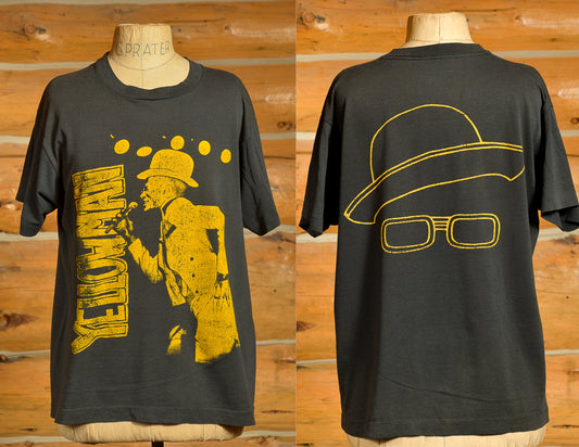 1980s Yellowman Tour Front and Back Print Early Rasta T Shirt