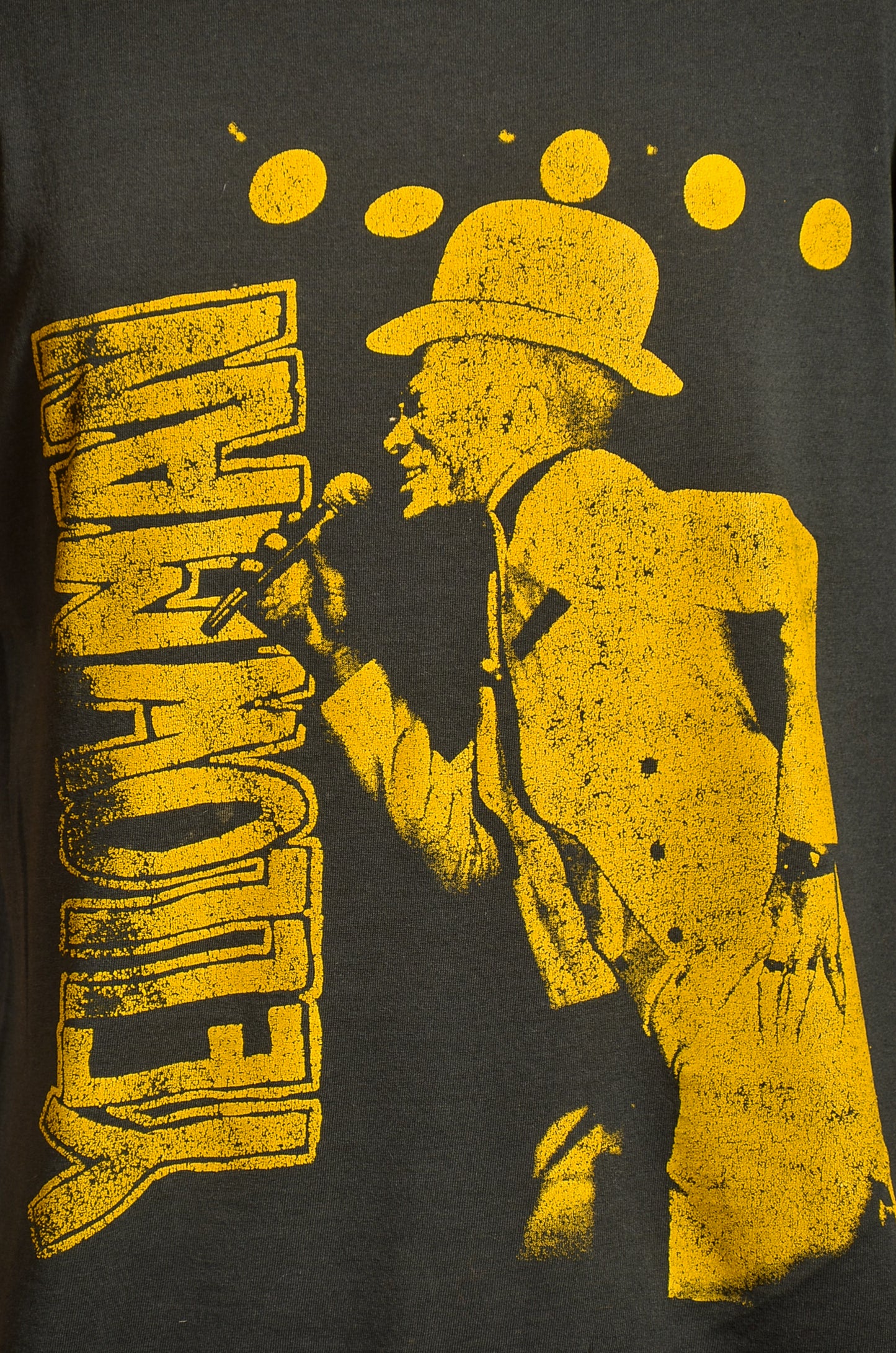 1980s Yellowman Tour Front and Back Print Early Rasta T Shirt