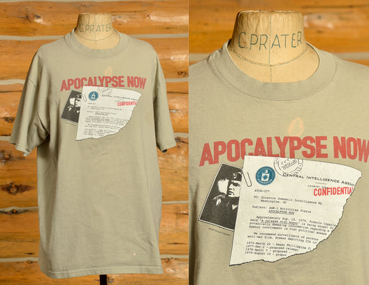 1995 Apocalypse Now Movie Promo Army Green Cotton T Shirt