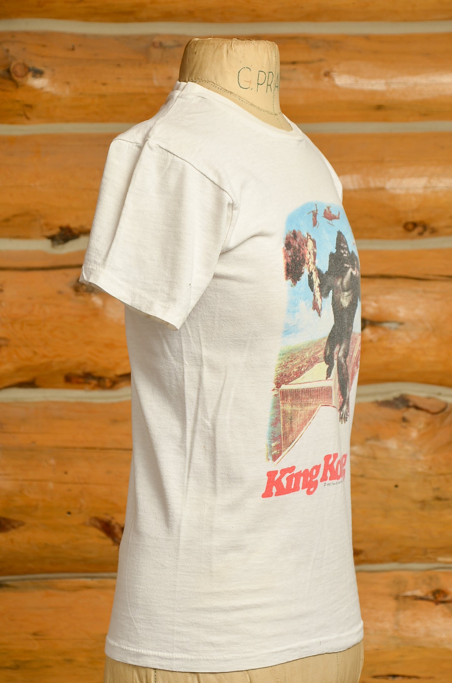 1976 King Kong Movie Original Novelty T Shirt