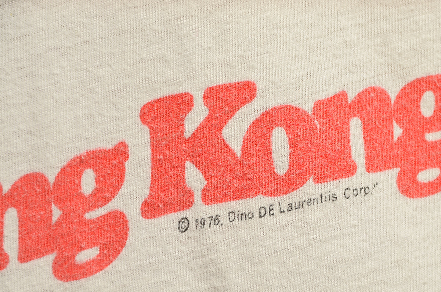 1976 King Kong Movie Original Novelty T Shirt