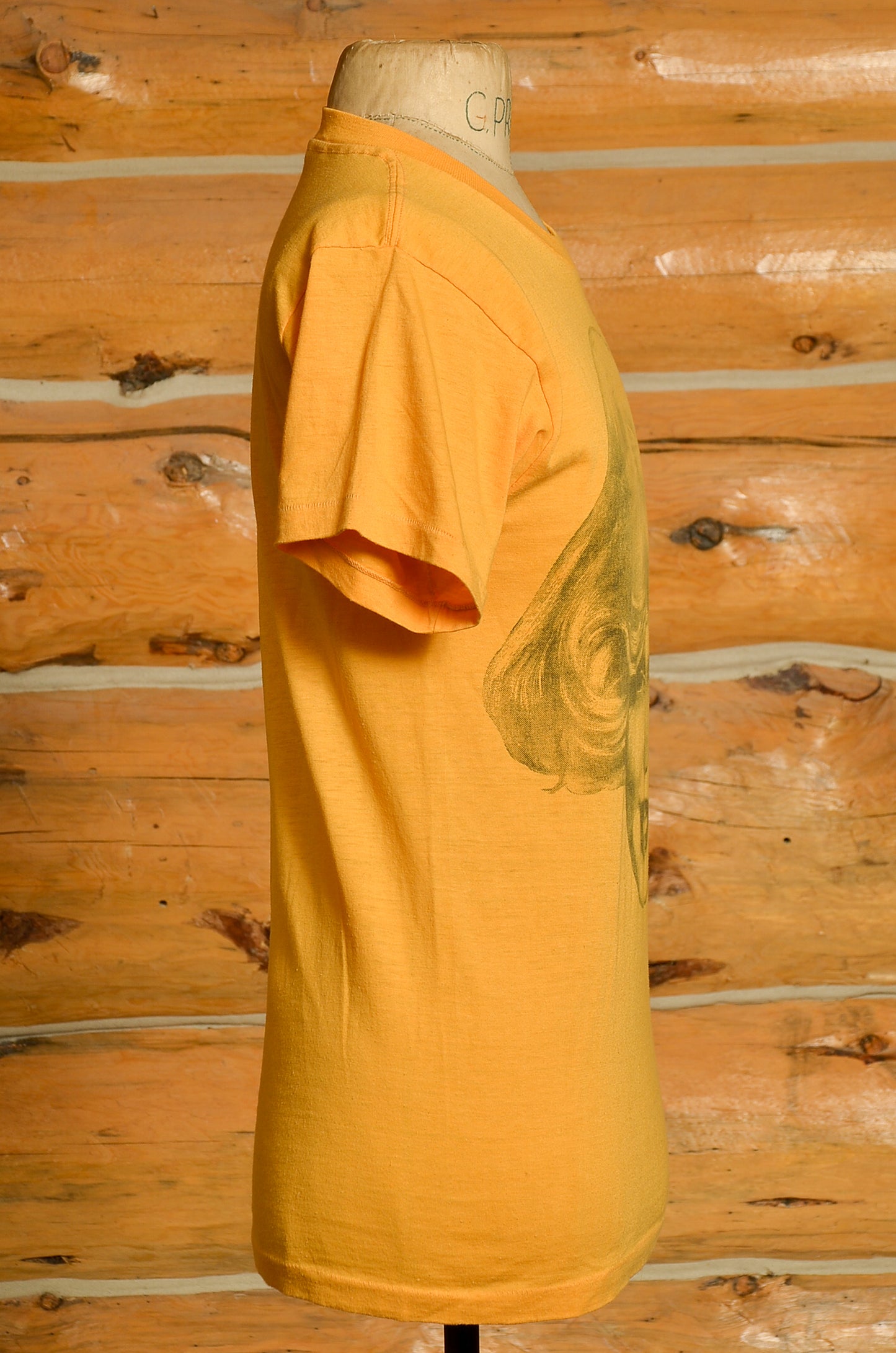 1970s Marilyn Monroe Lonely Ladies Andy Warhol Yellow Pop Art T Shirt