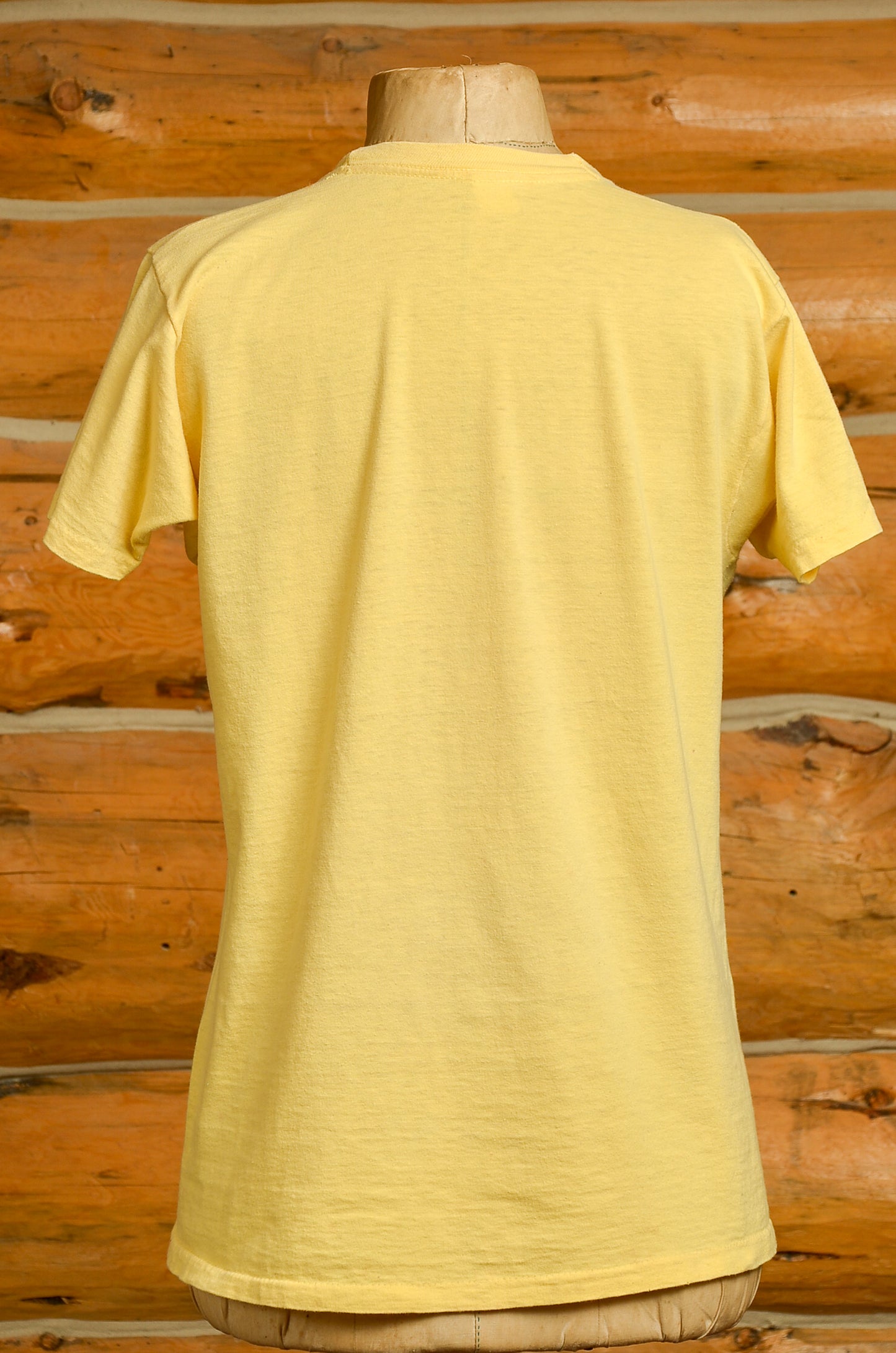 1970s Grateful Dead Bertha Yellow Cotton Hippie T Shirt