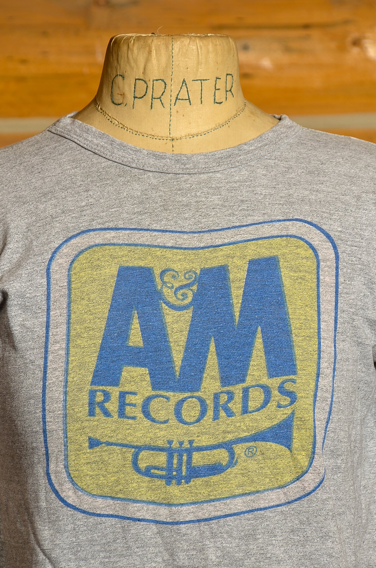 1970s A&M Records Front and Back Print T Shirt