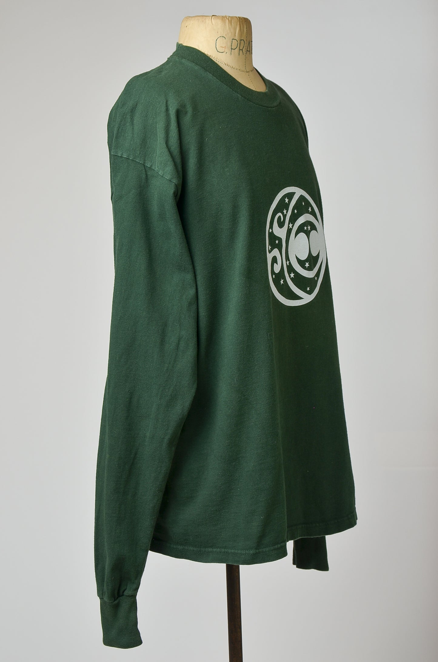 2001 String Cheese Incident Long Sleeve Fall Tour Green Cotton Promo T Shirt