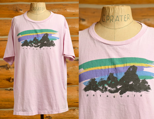 1980s Patagonia Mountaineering Outdoor Cotton T Shirt