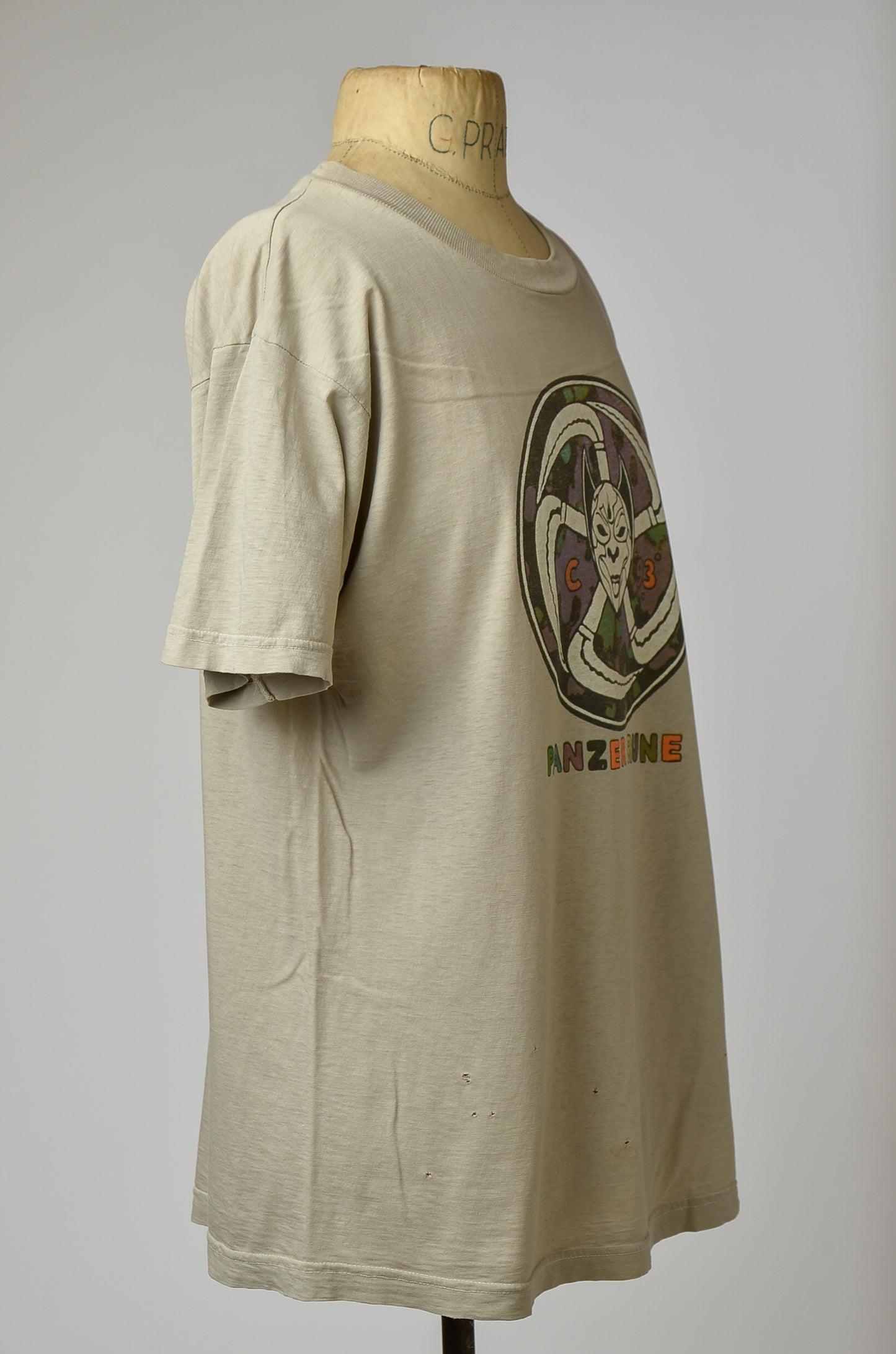 1980s Current 93 Panzer Rune Cotton T Shirt