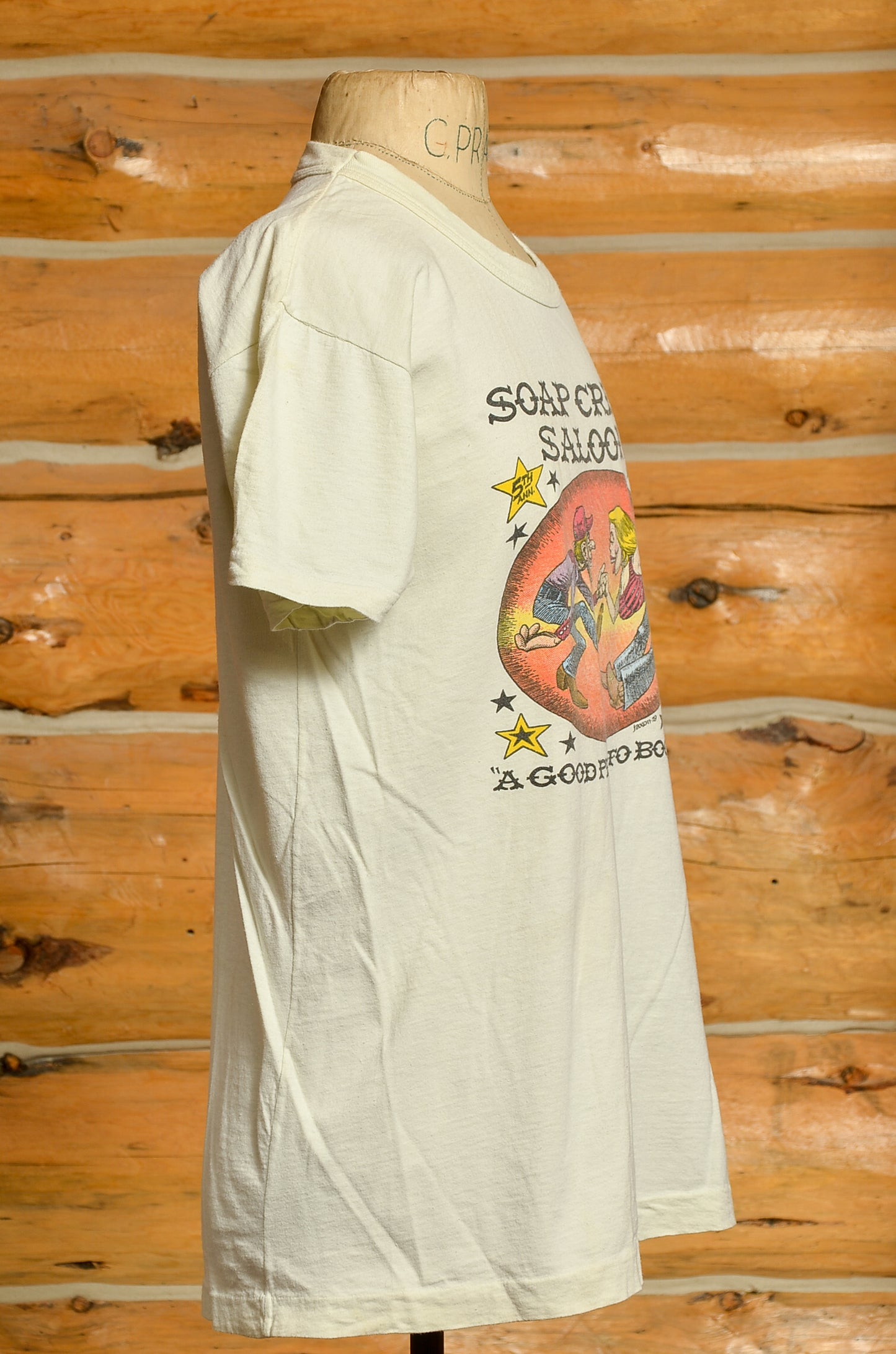 1970s Soap Creek Saloon Austin Texas Souvenir T Shirt